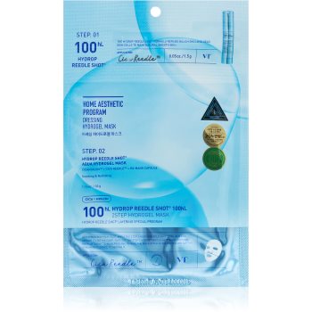 VT Cosmetics Hydrop Reedle Shot 100 2Step Hydrogel Mask mască intensă cu hidrogel cu efect de hidratare - imagine 2